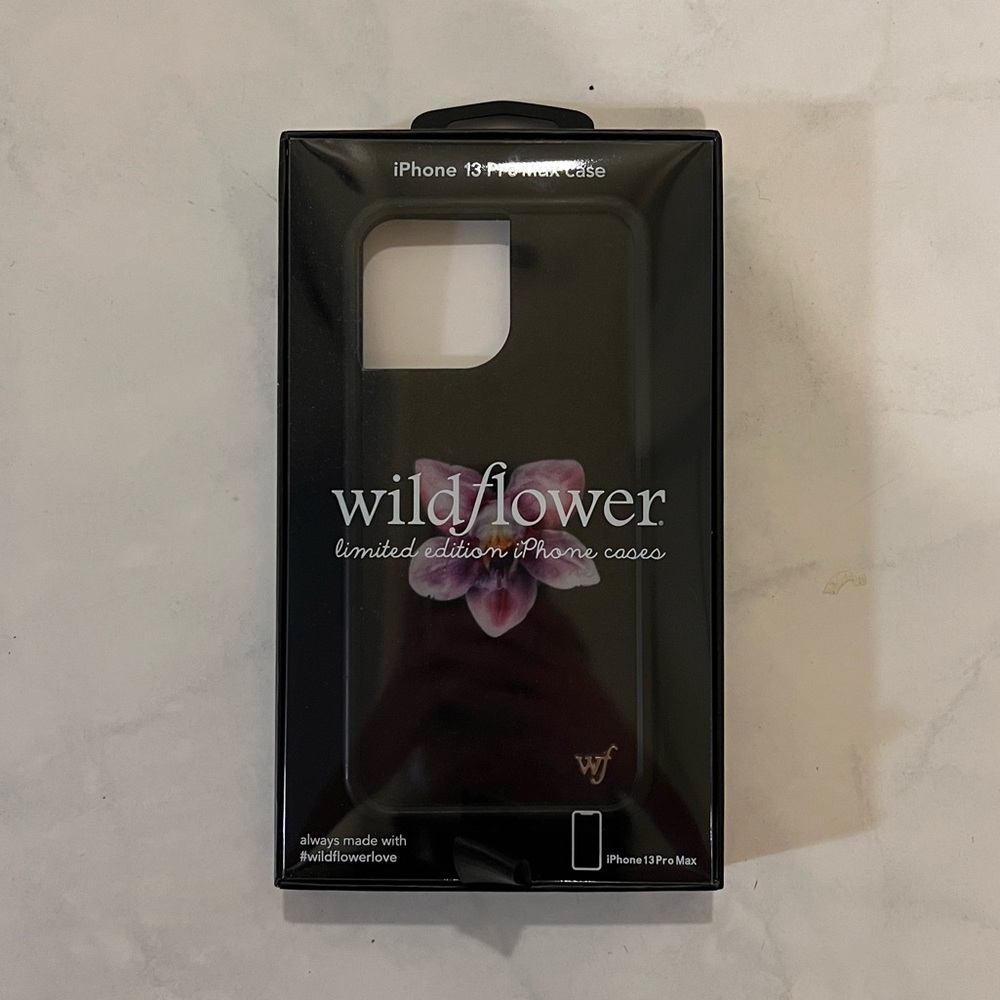 Wildflowers Limited Edition Black iPhone 13 Pro Max Case